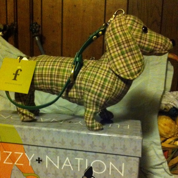 fuzzy couture  Handbags - Fuzzy couture dog purse. Very rare & hard to find!