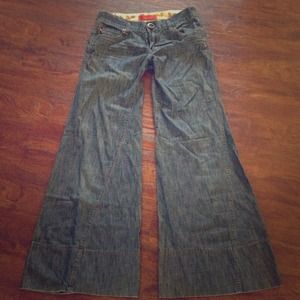 REDUCED! Level 99 Super Wide Leg Denim Pants