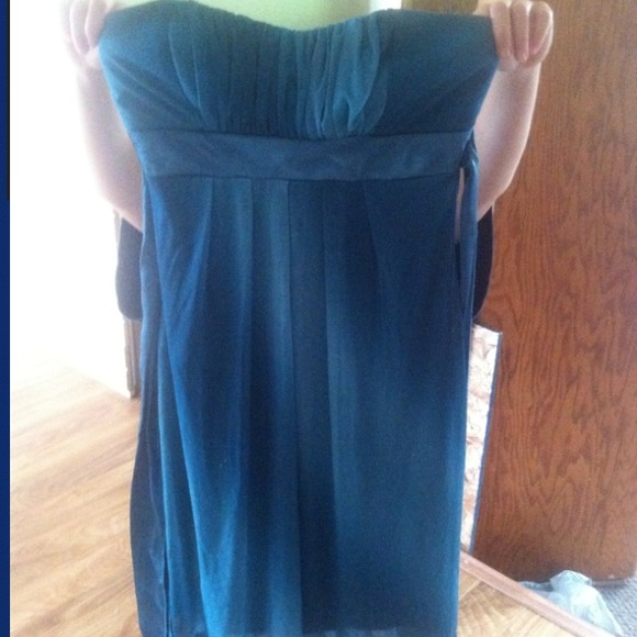 Teal sparkly dress. Size sm. ruby