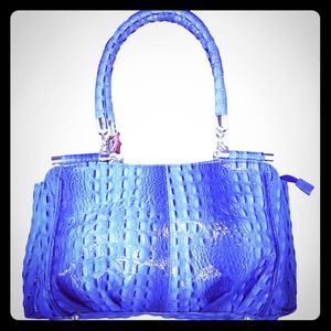 Vecceli Italy animal skin hand bag