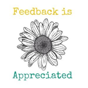 Feedback on purchases!
