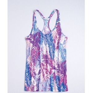 Burnout Feathers Racerback Tank