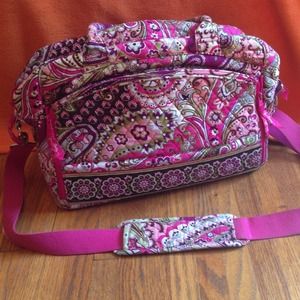 Vera Bradley messenger laptop bag