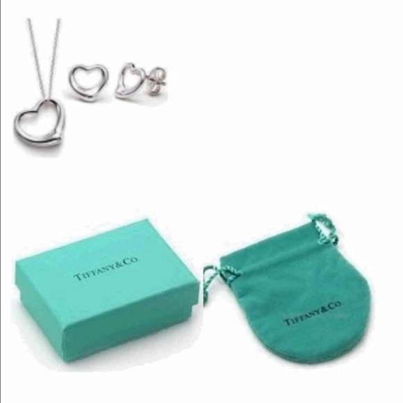 Tiffany Inspired Necklace & Earrings