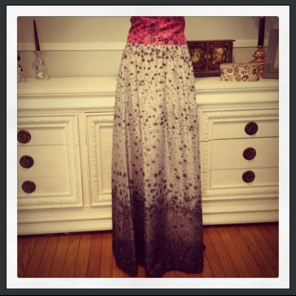 Hugo Boss Dresses & Skirts - HOLD ⭐️Host Pick⭐Silk Ombré Maxi Skirt