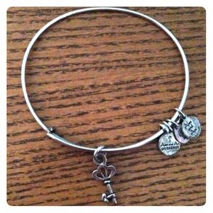 Alex and Ani Skeleton Key bracelet