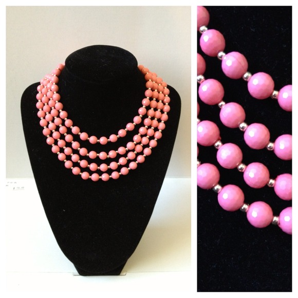 pink beads