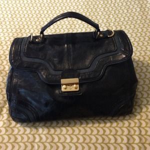 ALDO Navy blue handbag with strap