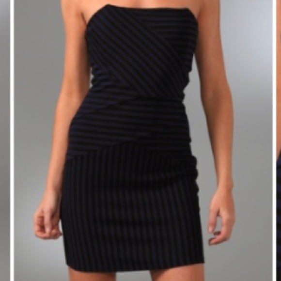 🎉2X Host Pick🎉Ella Moss Stripe Strapless Dress - Picture 2 of 4