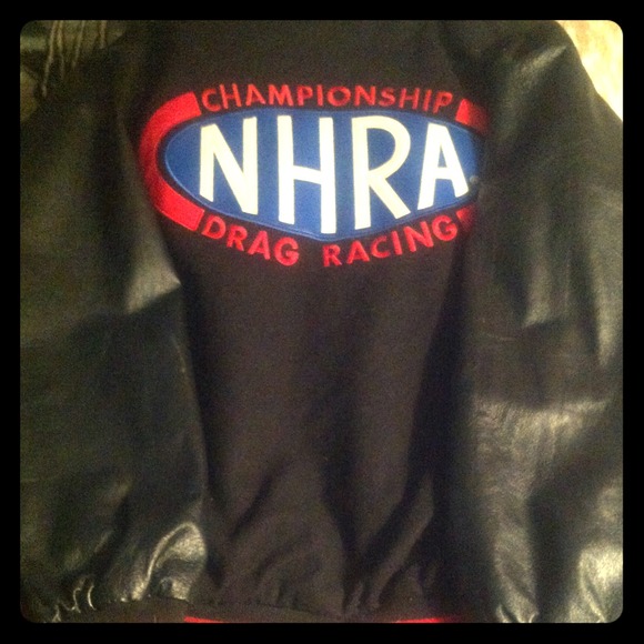 NHRA Championship Drag racing lettermans jacket