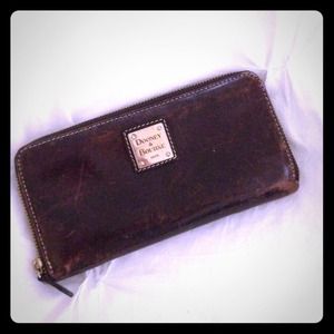 Doomey & Bourke brown leather wallet