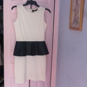 Peplum dress