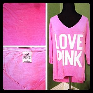 💖💖 Victoria's Secret pink lounge shirt💖