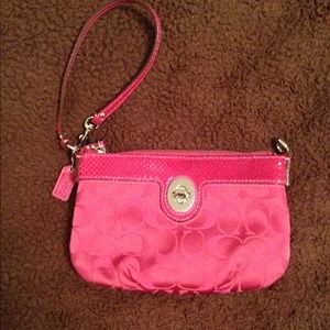 Coach wristlet