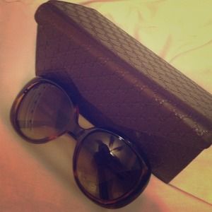 Brand new tortoise shell Gucci sunglasses