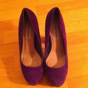 Steve Madden heels purple
