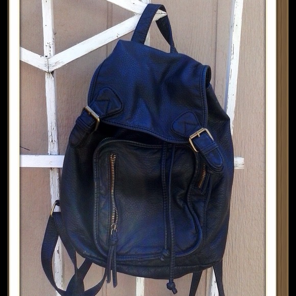 Black backpack