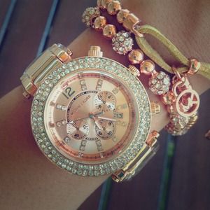 📢✨SALE New rose gold MK watch