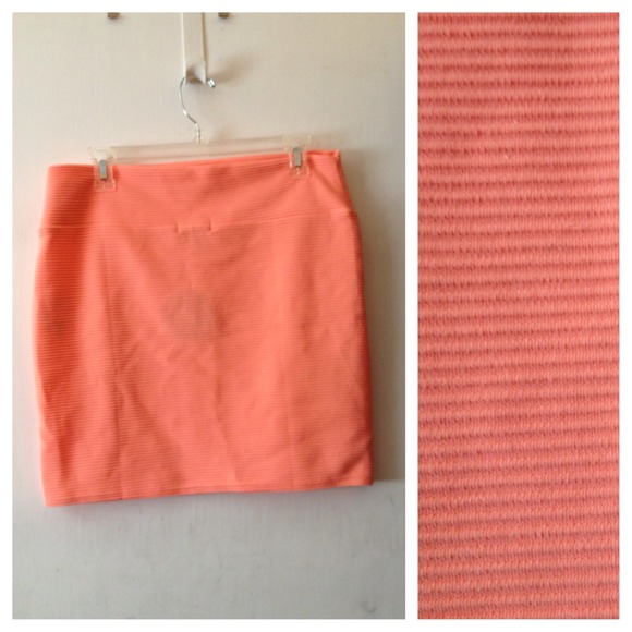 orange skirt
