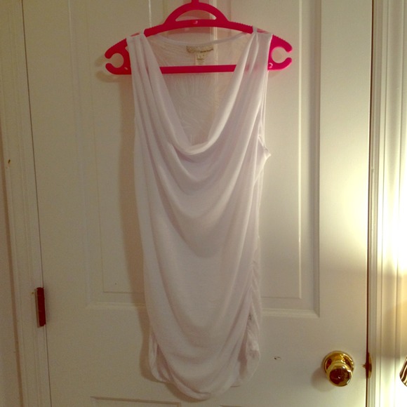 White top with all lace back