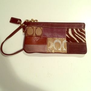 Coach wristlet