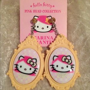 Hello Kitty Earrings by Tarina Tarantino