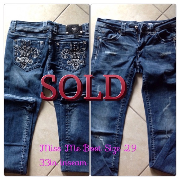 Miss Me Boot Cut Jeans