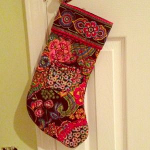 New Vera Bradley Christmas Stocking