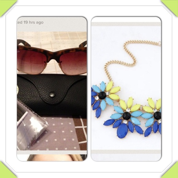 Ray-Ban Accessories - Bundle Ray Ban and necklace wayfarer sunglasses