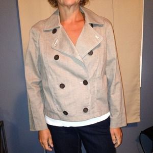 Light brown double breasted GAP jacket
