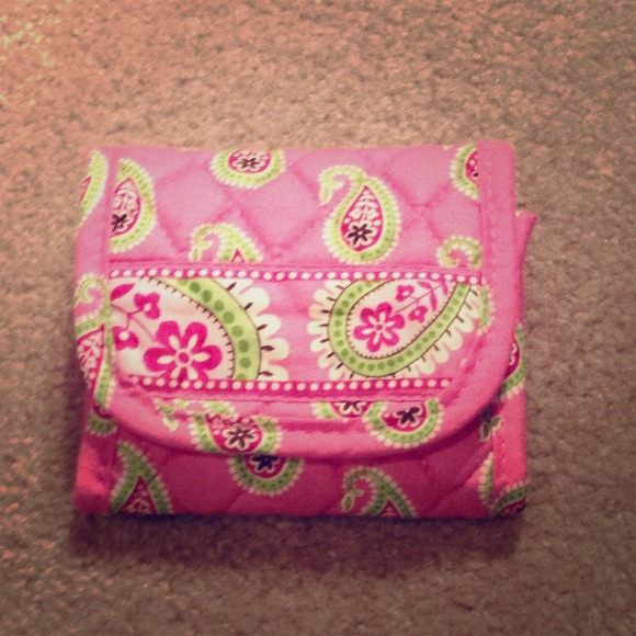 Pink Vera Bradley Wallet