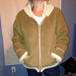 Soft brown Old Navy winter jacket