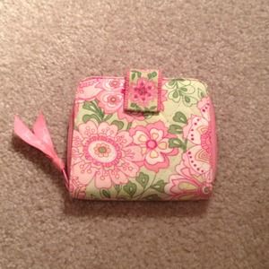 Pink Vera Bradley Wallet
