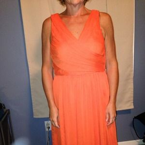 Orange H&M dress