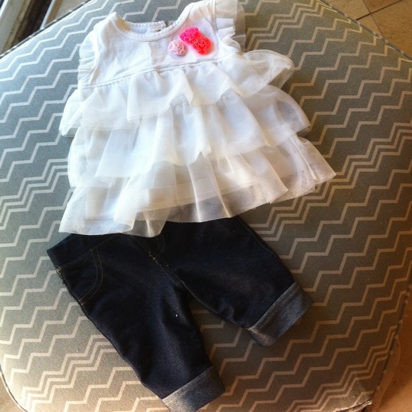 Carter's  Other - Carter's white blouse and jeans