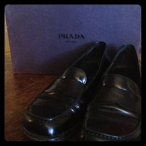 Black Prada loafer PRICE DROPPED!!