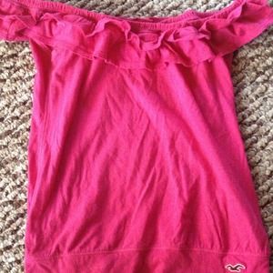 Off the Shoulder Hollister Shirt