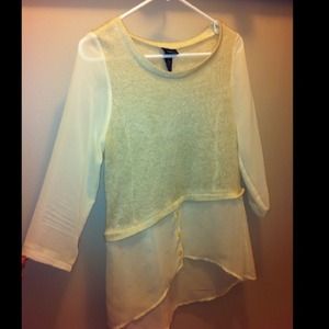 Ivory sweater blouse 💕