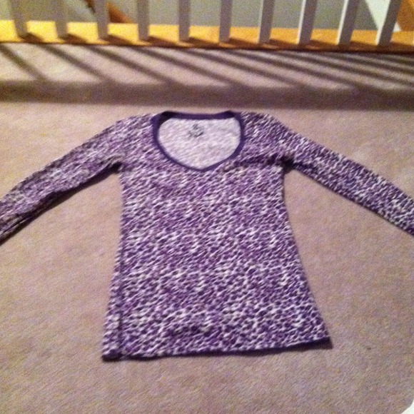 long sleeve cheetah print shirt