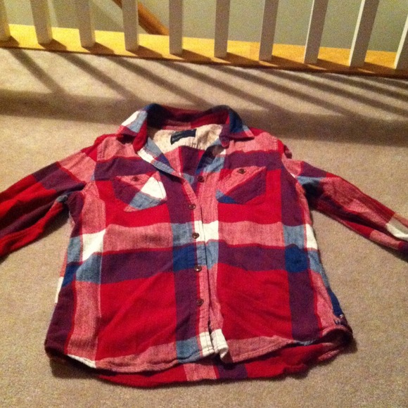long sleeve plaid flannel