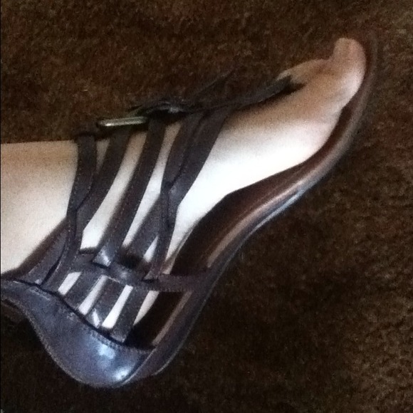 Gladiator sandals.