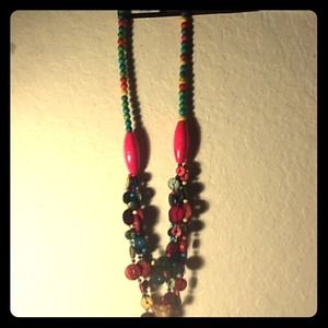 Colorful chunky necklace