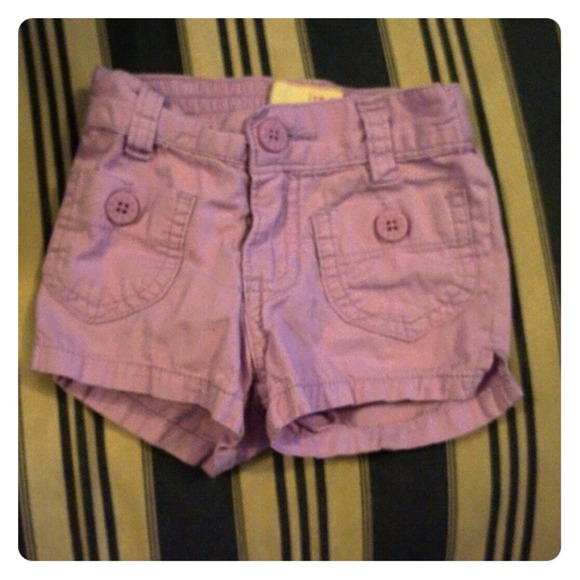 Purple shorts