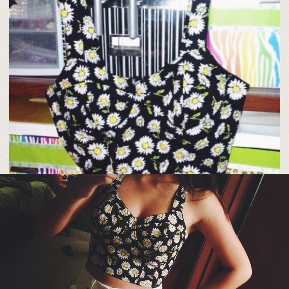 ✖SOLD✖ Sunflower bustier