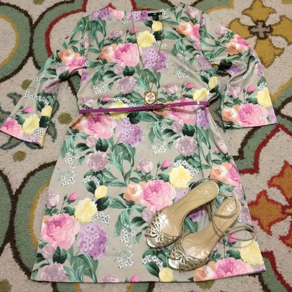 H&M Floral Shift Dress! NWOT