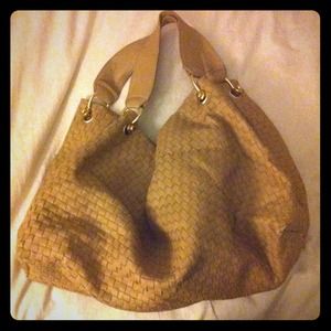 Deux Lux bag in tan weave
