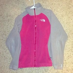 Pink/Grey North Face