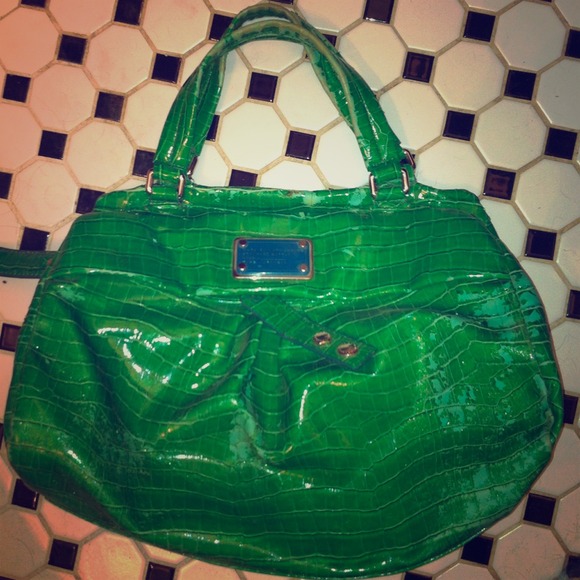 Marc Jacobs green handbag