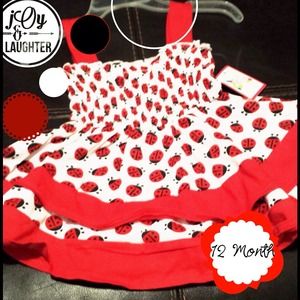 Baby Girl's Ladybug Dress