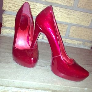 Aldo Red Patton Leather Heels